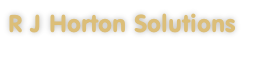 R J Horton Solutions

